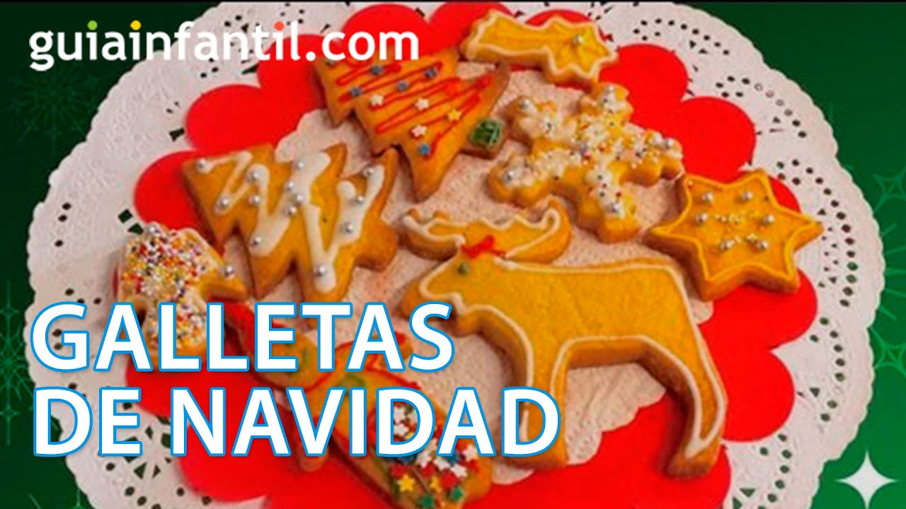 Como Hacer Bonitas Galletas De Navidad Recetas Para Ninos Youtube