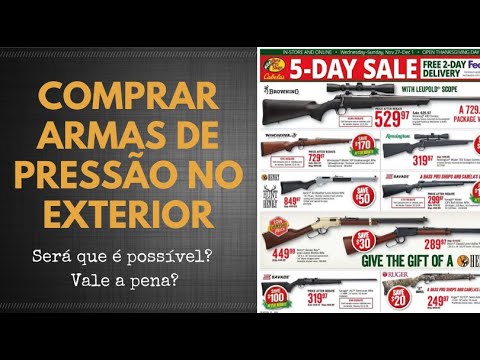 Vídeo: Como Comprar Um Rifle De Ar