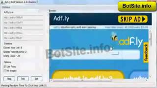Adf.ly Bot NEW! 1st December 2012 ! Updated 3 days once