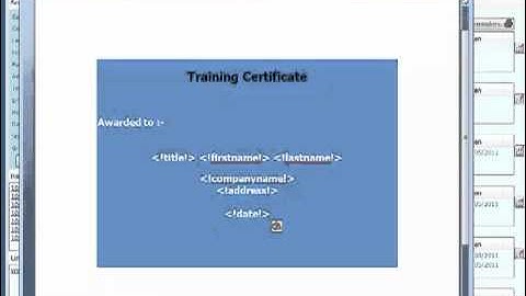 Learn CRM in 60 Seconds - Custom Documents