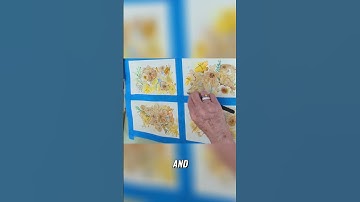 Spontaneous Mark Making: Creative Art Expressions Today #shorts