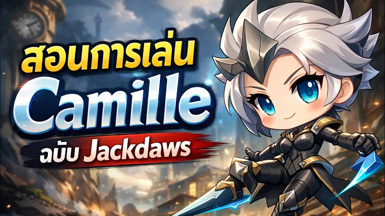 [ เกาะเบาะสอน Ep.4 Camille ] สอนการเล่น Camille พื้นฐานเบื้องต้น แชมป์เปี้ยนที่พริ้วตลอดกาล WILDRIFT