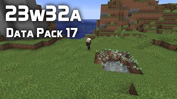 News in Data Pack Version 17 (Snapshot 23w32a): Effect Format & Loot Table news!