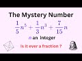 The Mystery Number - it destroys fractions !
