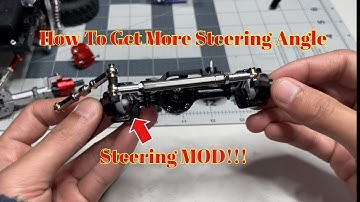 How To Get More Steering Angle and MOD for WPL and MN Model RC.