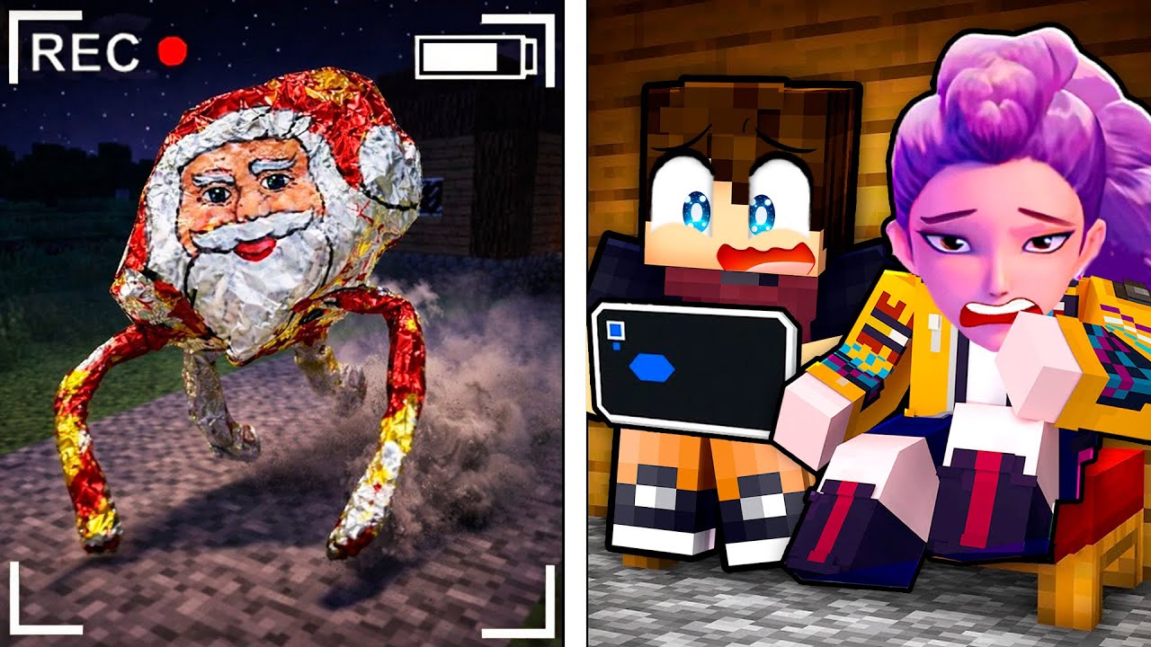 Mes CAMERAS DE SURVEILLANCES ont FILMER GOO GOO GAGA sur Minecraft !