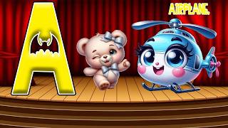 The Great ABC Discovery | Phonics Song with Amazing Words & Kids Learning Music| A for Airplane screenshot 1