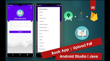 Book App Firebase | 05 Upload Pdf | Android Studio | Java