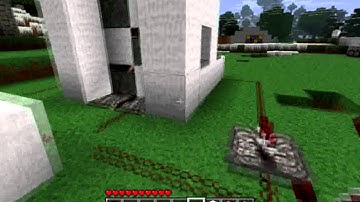 minecraft Tutorials ep 4 Piston elevator