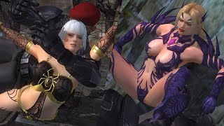 Dead or Alive 5: Last Round Christie (C45) & Rachel (C10) vs Bayman (リョナ)