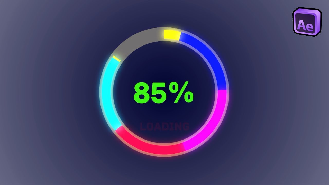 Make This AMAZING Progress Bar in After Effects RIGHT NOW! - YouTube