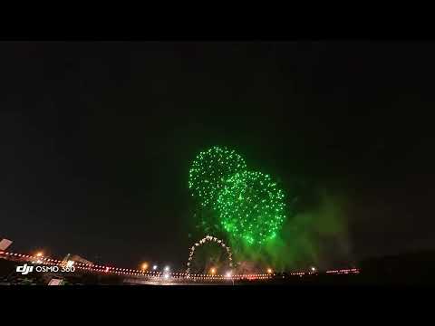 北港朝天宮一年一度的祈福音樂煙火恭祝北港朝天宮天上聖母 聖誕千秋