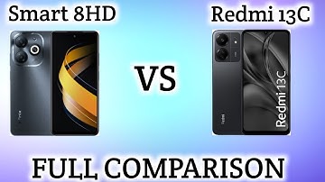 Infinix Smart 8HD VS REDMI 13C FULL COMPARISON ll #comparison ll @TechBurner