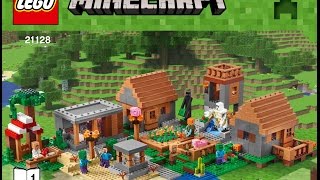 Lego Minecraft The Village 21128 Instructions DIY Book 1 - YouTube