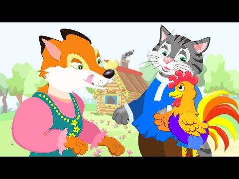 Мультфильм про петуха кота лису и кота