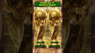 🏆 World Cup Trophy | Find 3 Differences 🏆