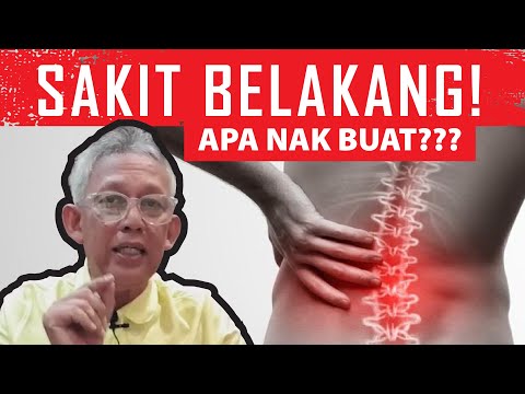 SAKIT BELAKANG! Apa nak buat?