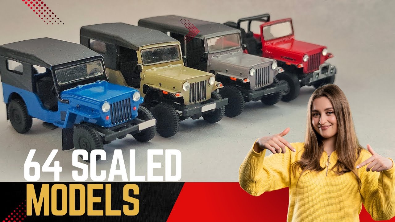 1:64 Scale Custom Jeeps – Built with Stunning Detail! 🛻✨