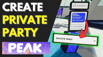 PEAK - Tutorial: Hoe een feest te sluiten (privéfeestje aanmaken)