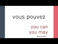 Vouloir (to want) — Present Tense (French verbs conjugated ...