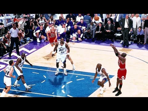 NBA FINALS 1998 GAME 6 FULL HIGHLIGHTS   BULLS v JAZZ