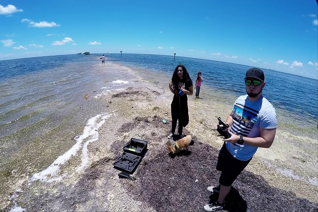 3DR Solo Drone Footage No Gimbal Attachment RAW Video Black Point Marina