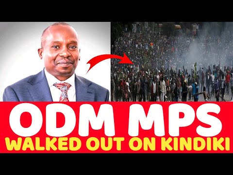 KINDIKI Stranded In Nyanza (KISUMU) as ODM MPS MASSIVELY BOYCOTT HIS ...