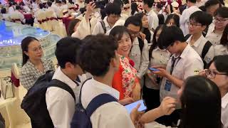 Chia tay cô Hiền hóa 1 K76 Nguyễn Huệ