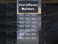 Find Different Numbers | Decode The Puzzle – Brain Teasers, Logic Riddles &amp; Math Challenges