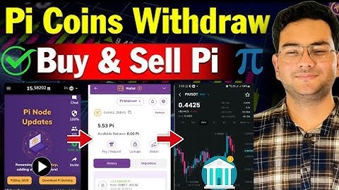 How to Sell & Buy Pi Coins in Pi Network |  Full-Guide ✅| Pi Coin Withdraw Kese Kare #pi #buy&sell