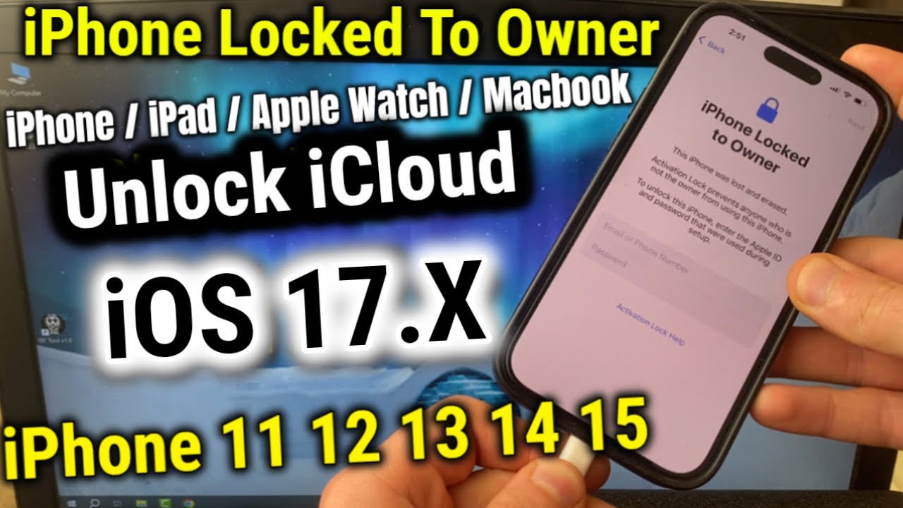 How to Unlock iPhone Locked To Owner Bypass iCloud iPhone XR XS 11 12