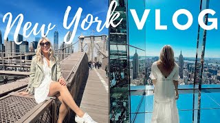 New York Vlog! Best Food In NY, Central Park, NYC Shopping, Times Square, The Edge, Brooklyn Bridge