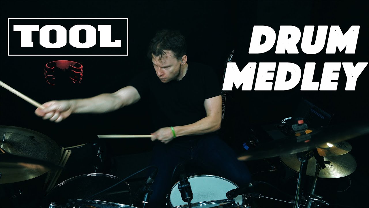 TOOL DRUM COVER | 36 Song TOOL MEDLEY | By Brandon Raehl