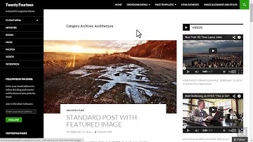 WordPress for Beginners 2015 Tutorial Series  Chapter 3 7 Categories vs  Tags HD, 1280x720p