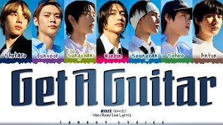 RIIZE - 'Get A Guitar' Lirik Sub Indo [Color Coded Han/Rom/Ina Lyrics]