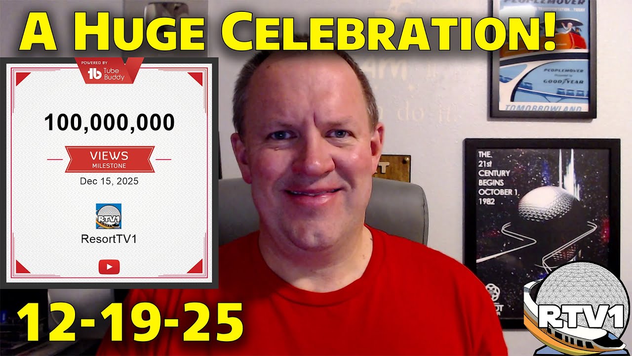 A Huge Celebration Friday Night Live Announcement! - 12-19-25 - Walt Disney World