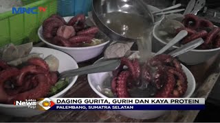 Unik Bakso Gurita Seberat Setengah Kilogram di Palembang LIP 28 07