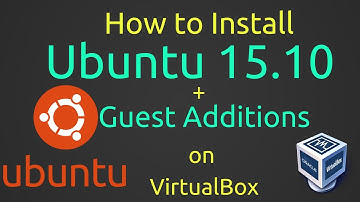 How to Install Ubuntu 15.10 + VBox Guest Additions on VirtualBox [Subtitle] [HD]