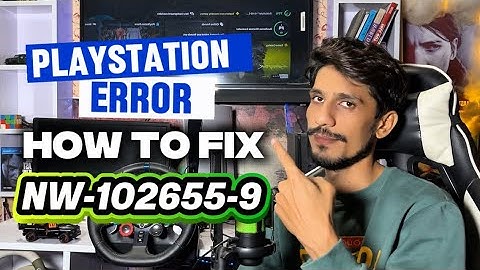 How To Fix PS5 Error Code NW-102655-9 There was an error with the application 
