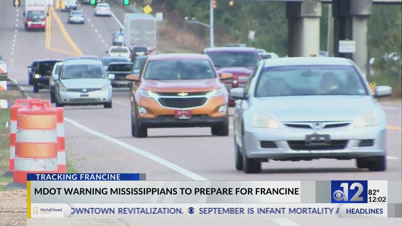 Mdot R MDOT ready to respond to Tropical Storm Francine - YouTube