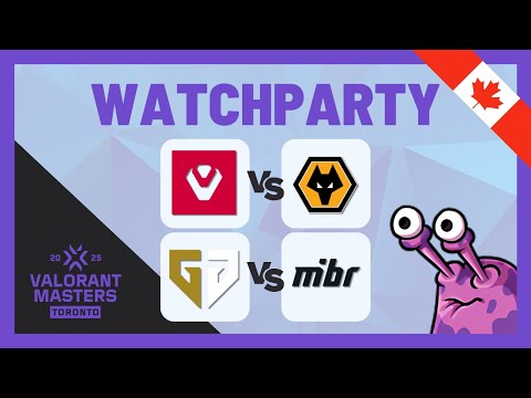 SEN vs WOLVES & MIBR vs GENG - VCT Masters Toronto - Swiss Stage (R1)