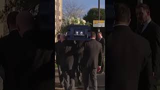 One Direction Stars Mourn Hearse Arrives At Liam Paynes Funeral