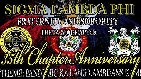 SIGMA LAMBDA PHI - THETA NU CHAPTER (35th Chapter Anniversary ) Iligan City
