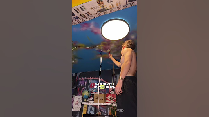 LED Blesky na STROPE part2.