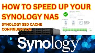 How to speed up your Synology NAS - SSD cache Configuration #hoobasics 