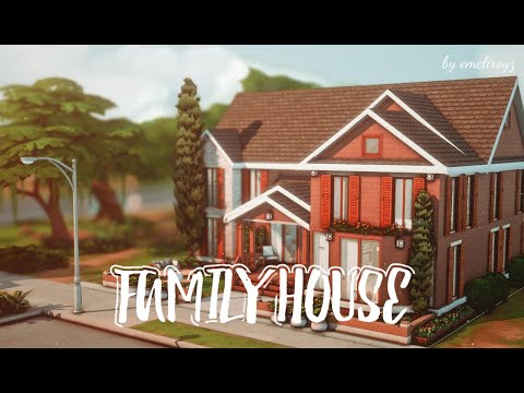 Видео: Большой династийный дом| Строительство | NO CC [The Sims 4]