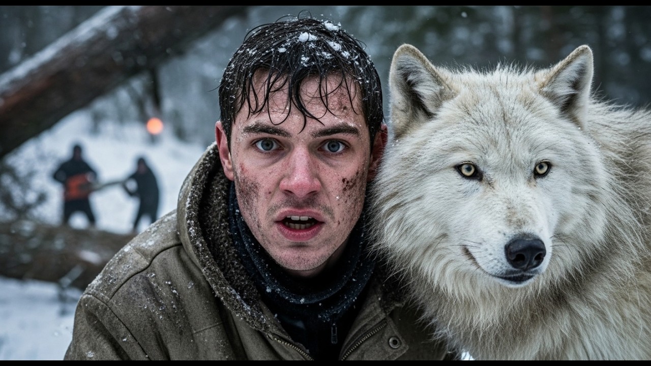 A WHITE WOLF APPEARS IN THE STORM… and HIS LIFE TURNS INTO A BATTLE FOR THE WOODS