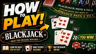 How to Play Blackjack | Beginner Guide & Rules Explained