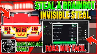 SCRIPT PARA STEAL A BRAINROT ACTUALIZADO 🔥 ROBA INVISIBLE &amp; ANTI HIT | DELTA EXECUTOR MOBILE