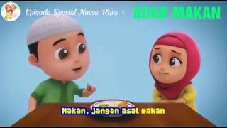 Episode Spesial Nussa Rara : ADAB MAKAN 📽️ Cuplikan Video Nussa 
